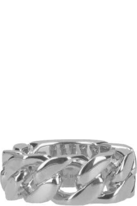 MM6 Maison Margiela Rings for Women MM6 Maison Margiela Minimal Chain-link Ring