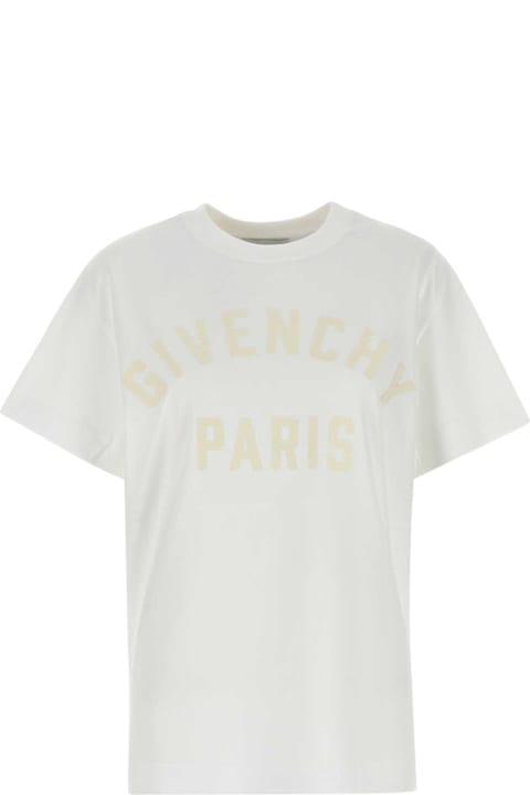 Homeware Givenchy White Cotton Oversize T-shirt