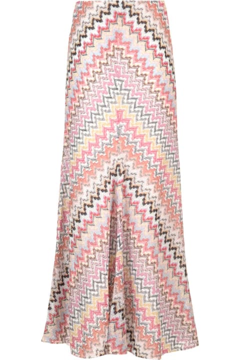 Skirts for Women Missoni Viscose Knit Maxi Skirt