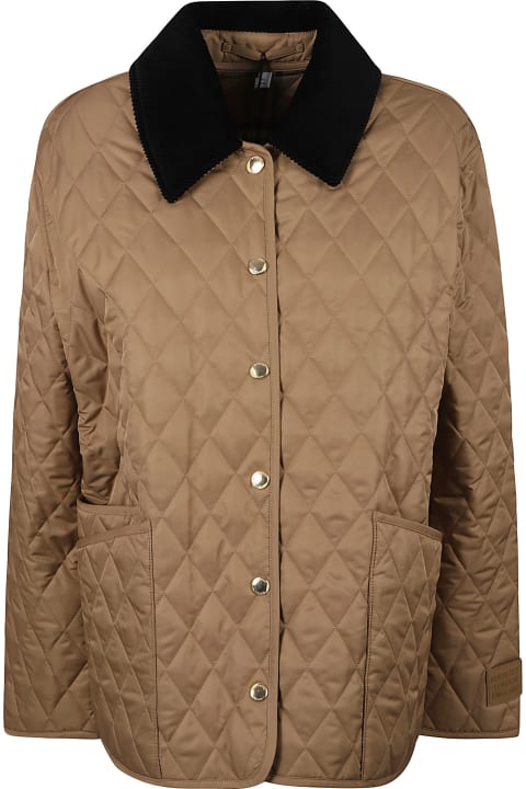 Coats & Jackets for Women Burberry Buttoned Quilt Detail Jacket