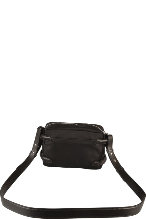 Harness Leather & Nylon Messenger Shoulder Bag