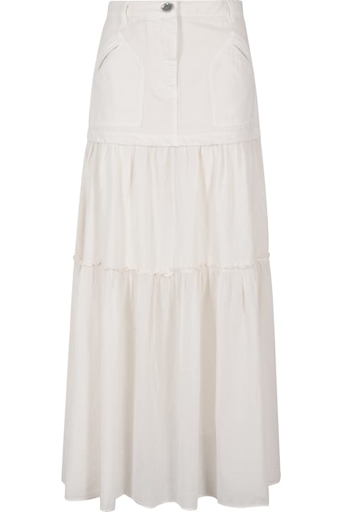 ウィメンズ Pinkoのスカート Pinko Kenny Gonna Voile Cotone