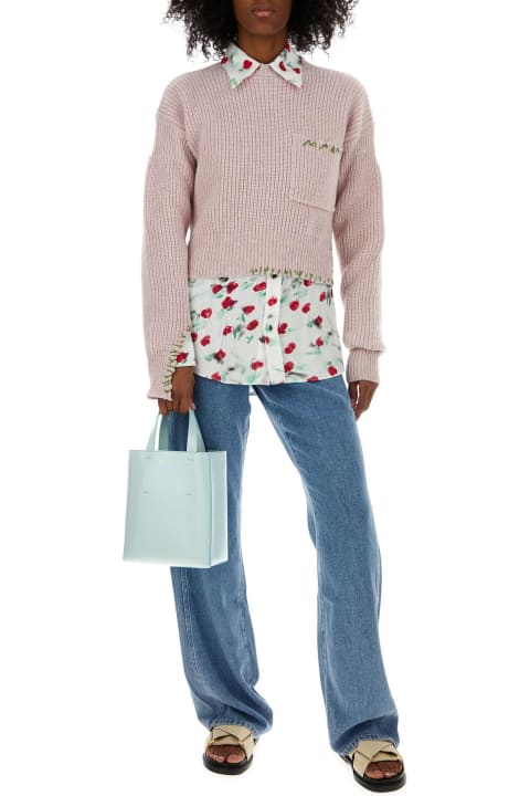 ウィメンズ Marniのフリース＆ラウンジウェア Marni Pastel Pink Wool Sweater