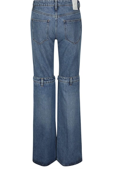 Coperni for Women Coperni Mid-rise Panelled Wide-leg Jeans