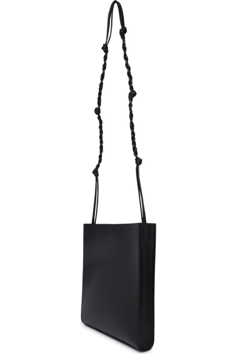 Shoulder Bags for Men Jil Sander Medium Tangle Bag In Black Leather
