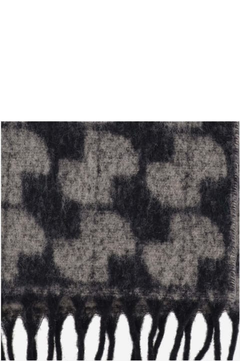 Patou Scarves & Wraps for Women Patou Wool Blend Scarf With Logo