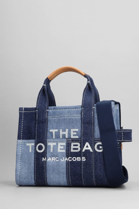 Totes for Women Marc Jacobs Traveler Tote In Blue Denim