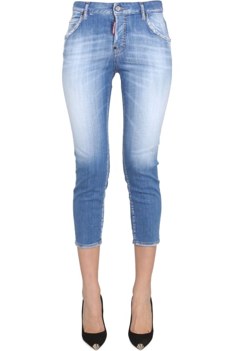 Jeans for Women Dsquared2 Cool Girl Cropped Jeans