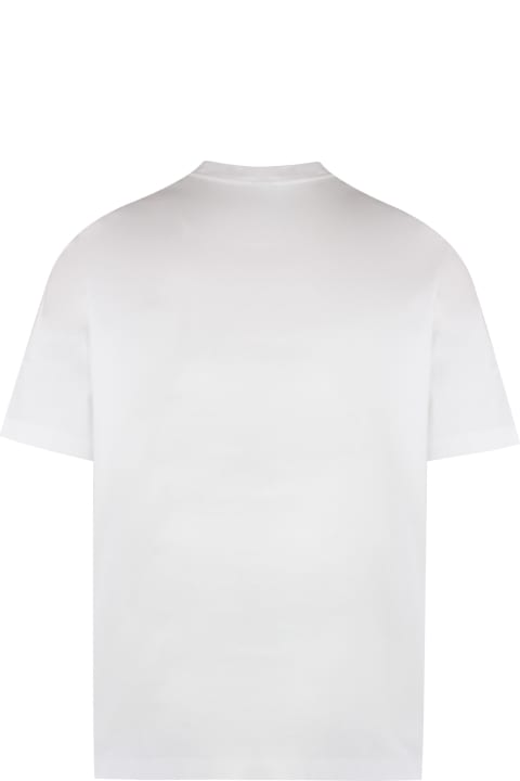 Topwear for Men Lanvin Logo Cotton T-shirt