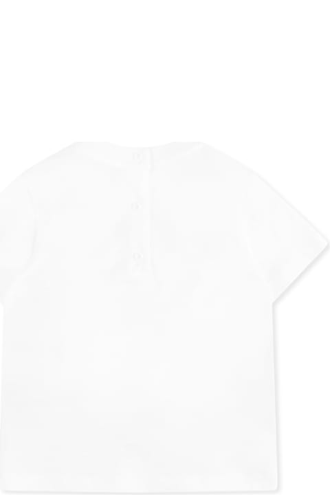 Fay for Kids Fay Blue T-shirt For Baby Boy With Logo