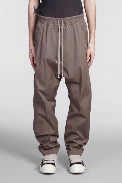 Pants In Taupe Cotton