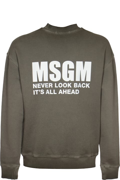 Homeware MSGM Never Look Back Sweatshirt