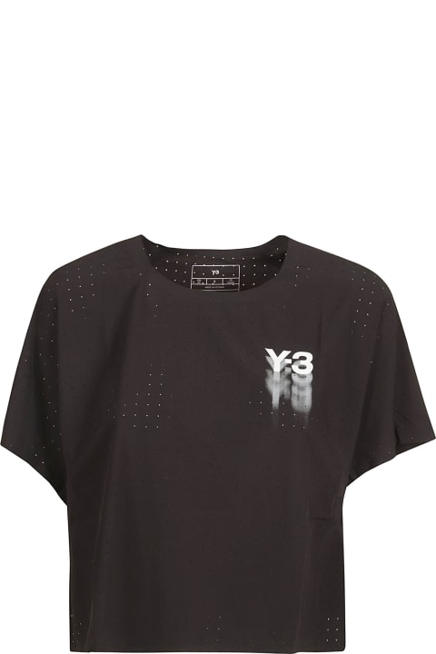 ウィメンズ Y-3のトップス Y-3 Logo Technical T-shirt