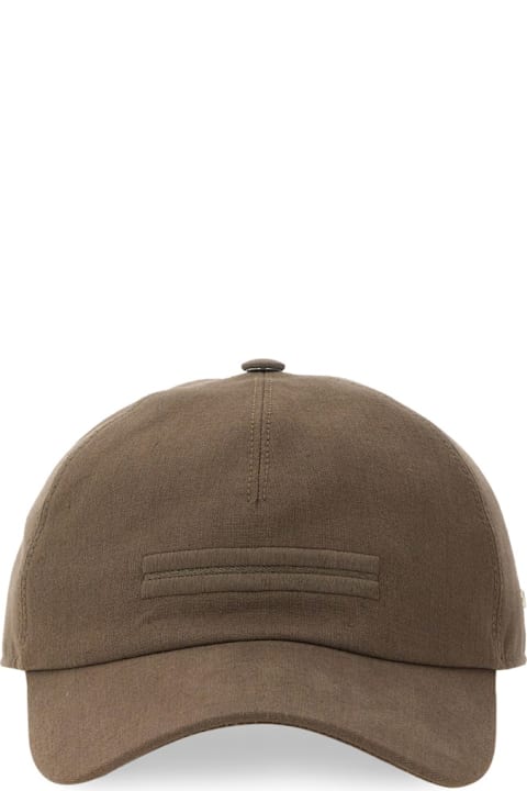 Zegna Hats for Men Zegna Baseball Cap "oasis"