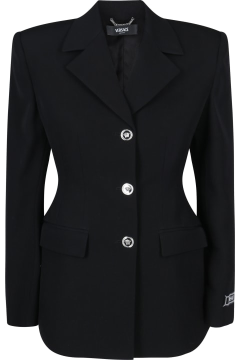 Versace Clothing for Women Versace Wool Single-breasted Blazer