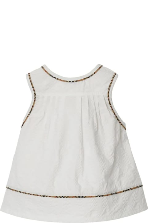Burberry Bodysuits & Sets for Baby Girls Burberry Burberry Kids Kids White
