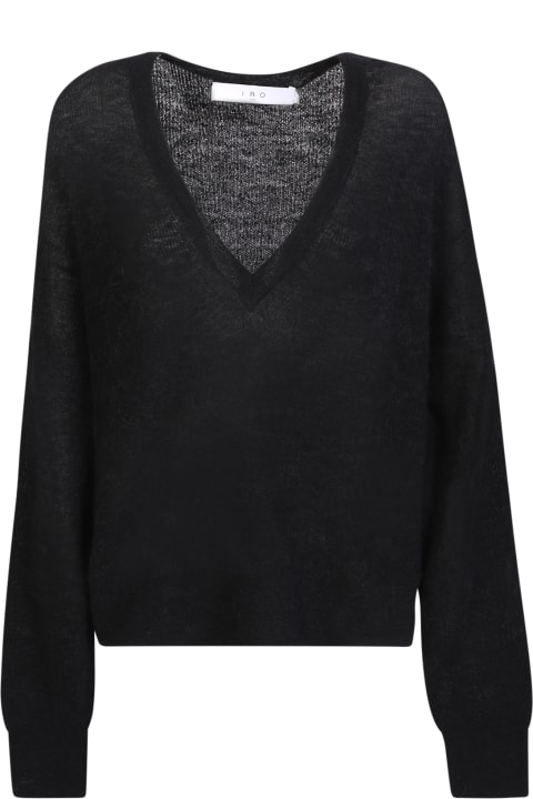 IRO Sweaters for Women IRO Ball V-neck Sweater Black