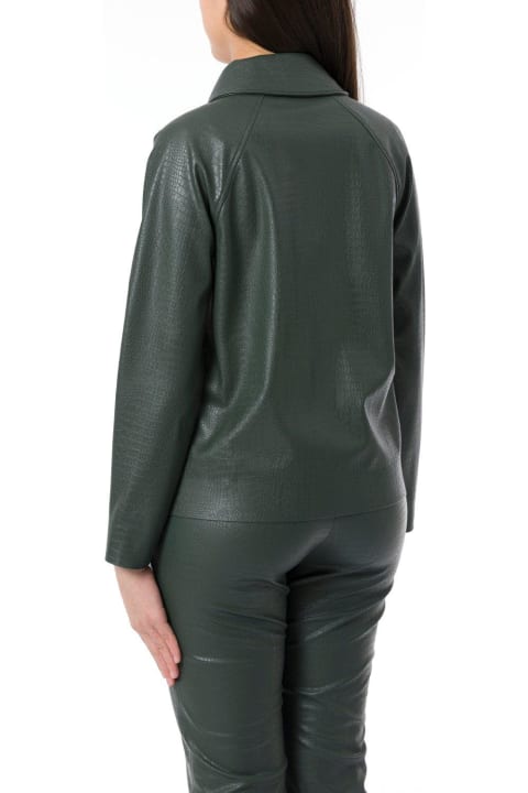 Max Mara for Women Max Mara Buttoned Long-sleeved Jacket