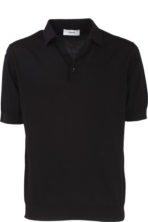 Lardini Topwear for Men Lardini Lardini T-shirts And Polos Black