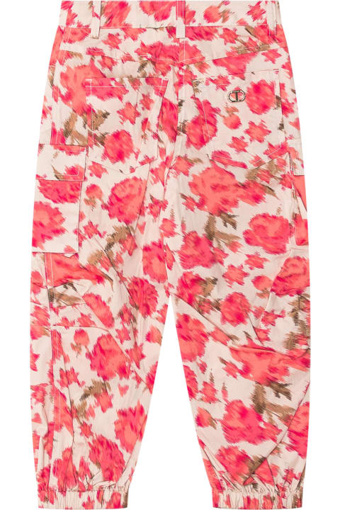 Bottoms for Girls TwinSet Flowers Pants