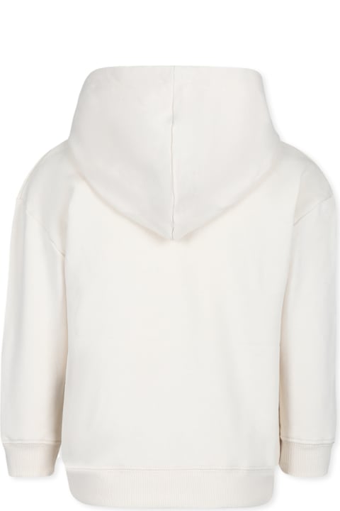 Homeware Marc Jacobs Ivory Sweatshirt For Girl With Bag Print