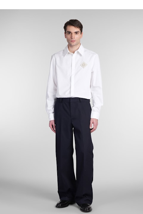 Casablanca for Men Casablanca Shirt In White Cotton
