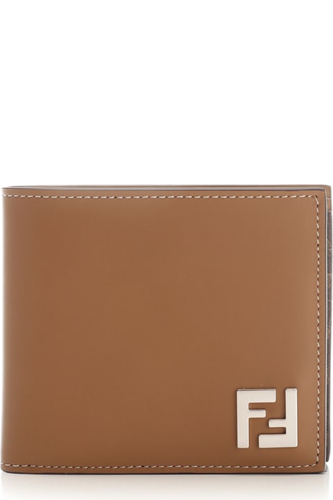 Fendi for Men Fendi Ff Squared Bi-fold Wallet