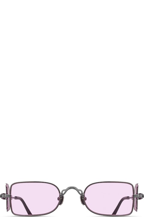 Matsuda for Kids Matsuda 10611h - Ruthenium / Cafe Violet Sunglasses