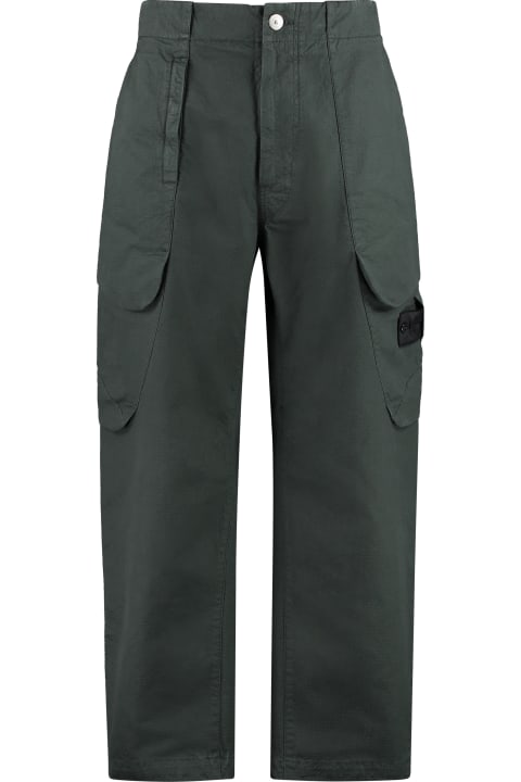 Stone Island Shadow Project Pants for Men Stone Island Shadow Project Multi-pocket Cotton Trousers