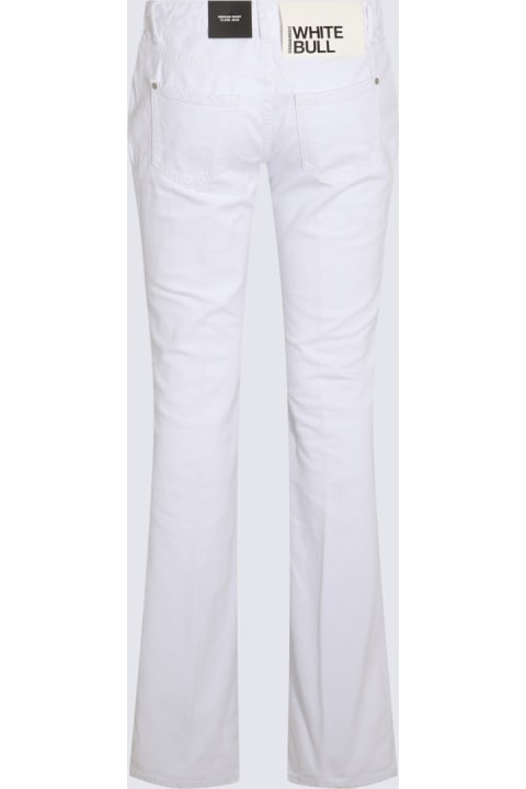 Dsquared2 for Women Dsquared2 White Cotton Denim Jeans