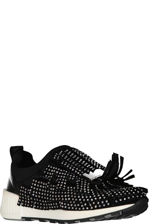 Homeware Sergio Rossi Sr1 Running Crystals Sneakers