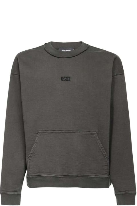 Dsquared2 سترات صوف وبدل رياضية لـ القسم الرجالي Dsquared2 Logo Sweatshirt