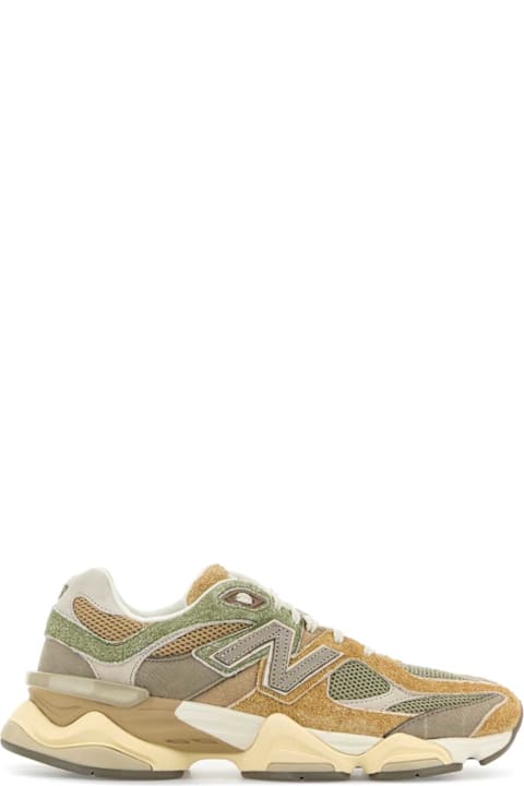New Balance Multicolor Mesh And Suede 9060 Sneakers