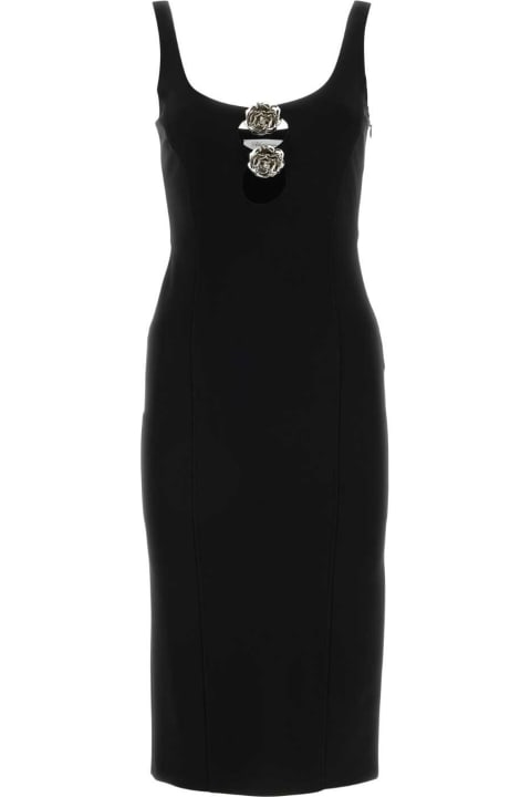 Fashion for Women Blumarine Black Stretch Viscose Blend Dress