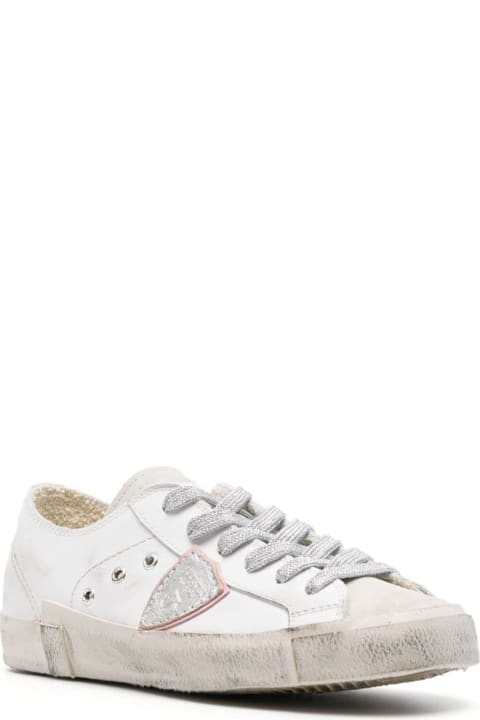 Philippe Model for Women Philippe Model Prsx Low Sneakers - White
