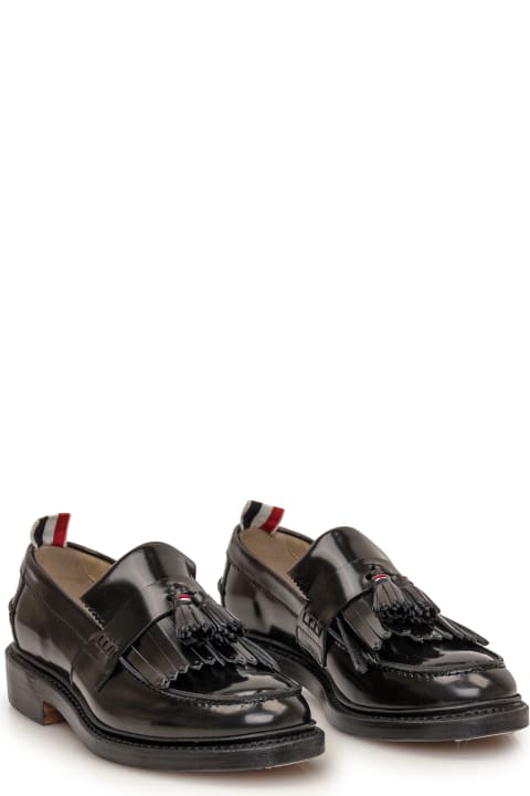 Thom Browne Flat Shoes for Women Thom Browne Tassel Kilt Loafer