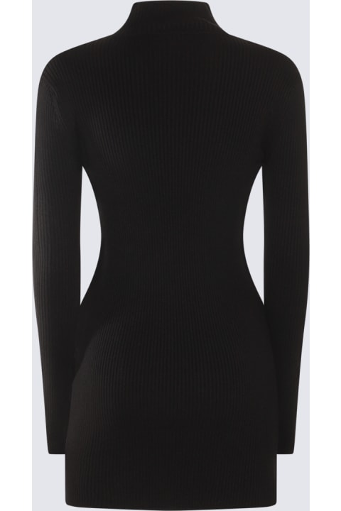 AMIRI Sweaters for Women AMIRI Black Cotton Mini Dress