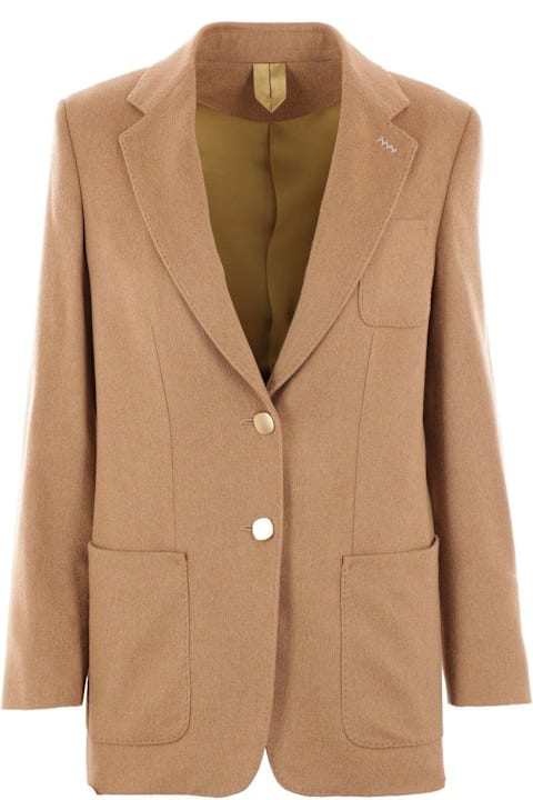 Max Mara for Women Max Mara Single-breasted Long-sleeved Jacket