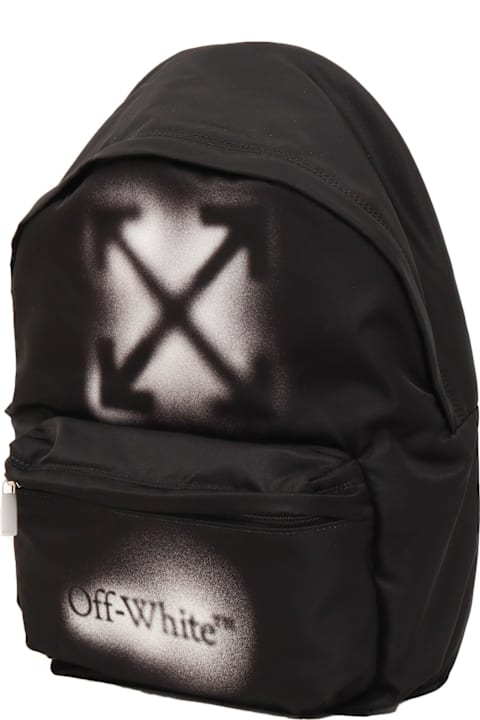 Off-White Accessories & Gifts for Boys Off-White Arrow Spray Backpack Black - White