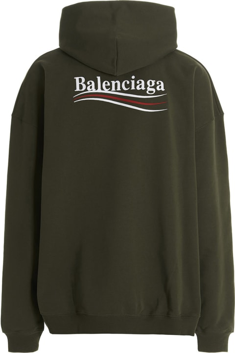 Balenciaga Clothing for Men Balenciaga Sweatshirt In Green Cotton