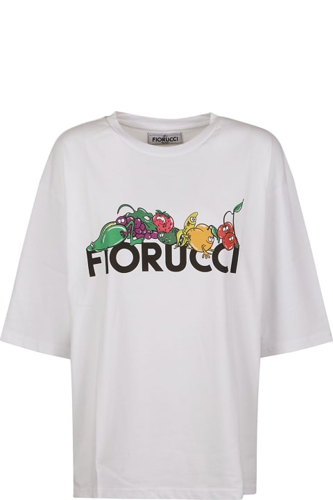 Fiorucci Topwear for Women Fiorucci Fruit Print Regular T-shirt