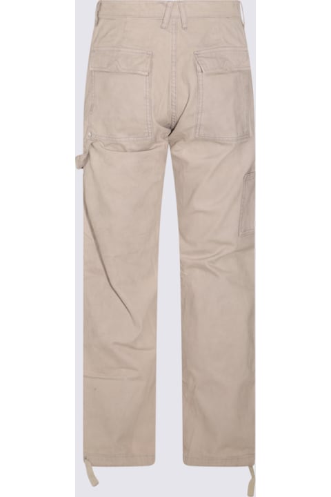 Rhude Pants for Men Rhude Cream Denim Jeans