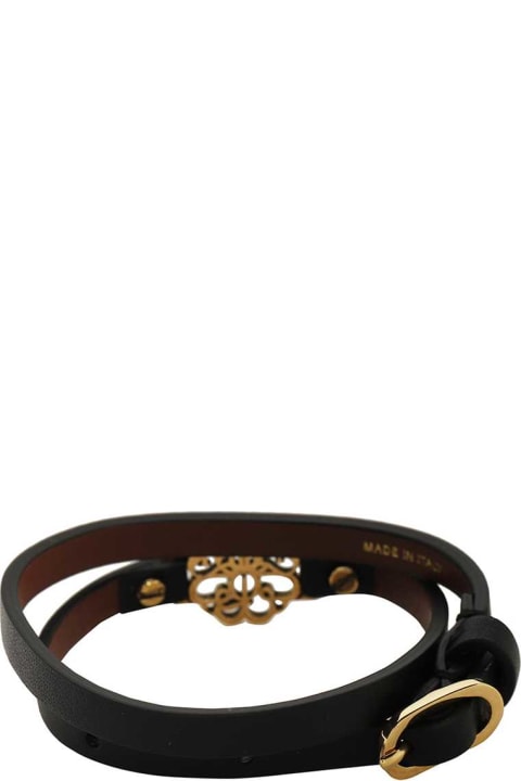 Bracelets for Women Alexander McQueen Leather Bracelet