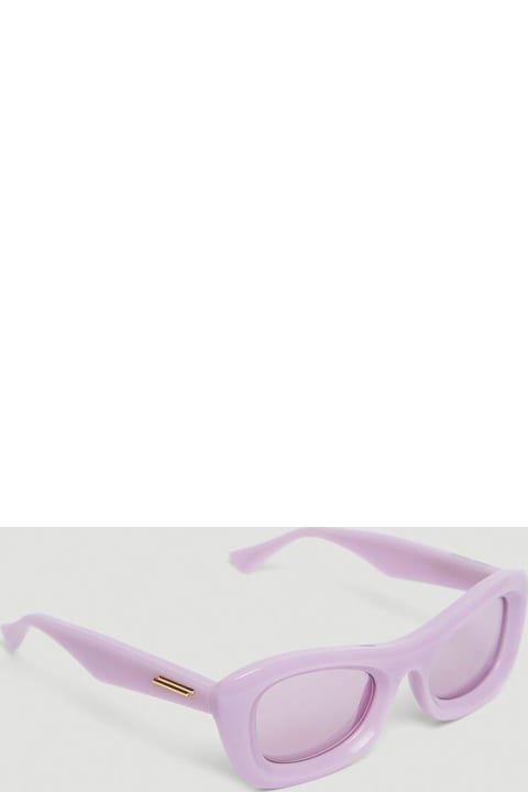 ウィメンズ Bottega Venetaのアクセサリー Bottega Veneta Rectangle-frame Tinted Sunglasses