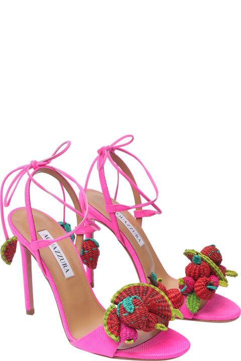 Aquazzura High-Heeled Shoes for Women Aquazzura Strawberry Punch Pumps