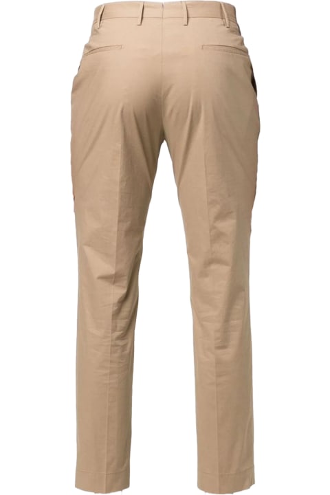 Incotex Clothing for Men Incotex Dark Beige Cotton Trousers