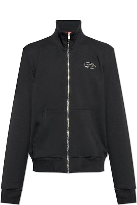 Diesel Fleeces & Tracksuits for Men Diesel S-ginni-zip-od High Neck Sweatshirt