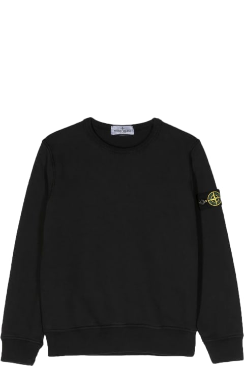 Sweaters & Sweatshirts for Girls Stone Island Junior Crew Neck Sweatshirt