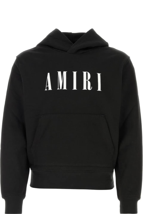 Fleeces & Tracksuits for Men AMIRI Black Cotton Sweatshirt