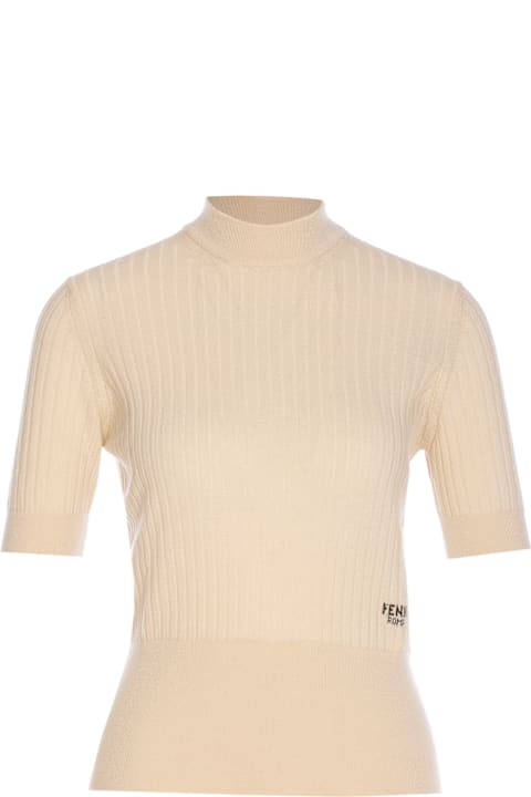 Homeware Fendi Fendi Roma Short Sleeves Sweater